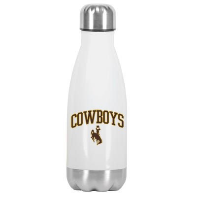 Apparel Cowboys Arch & Logo Stainless Steel Insulated Water Bottle