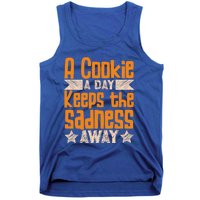 A Cookie A Day Keeps The Sadness Awar Chocolate Chips Dip Gift Tank Top