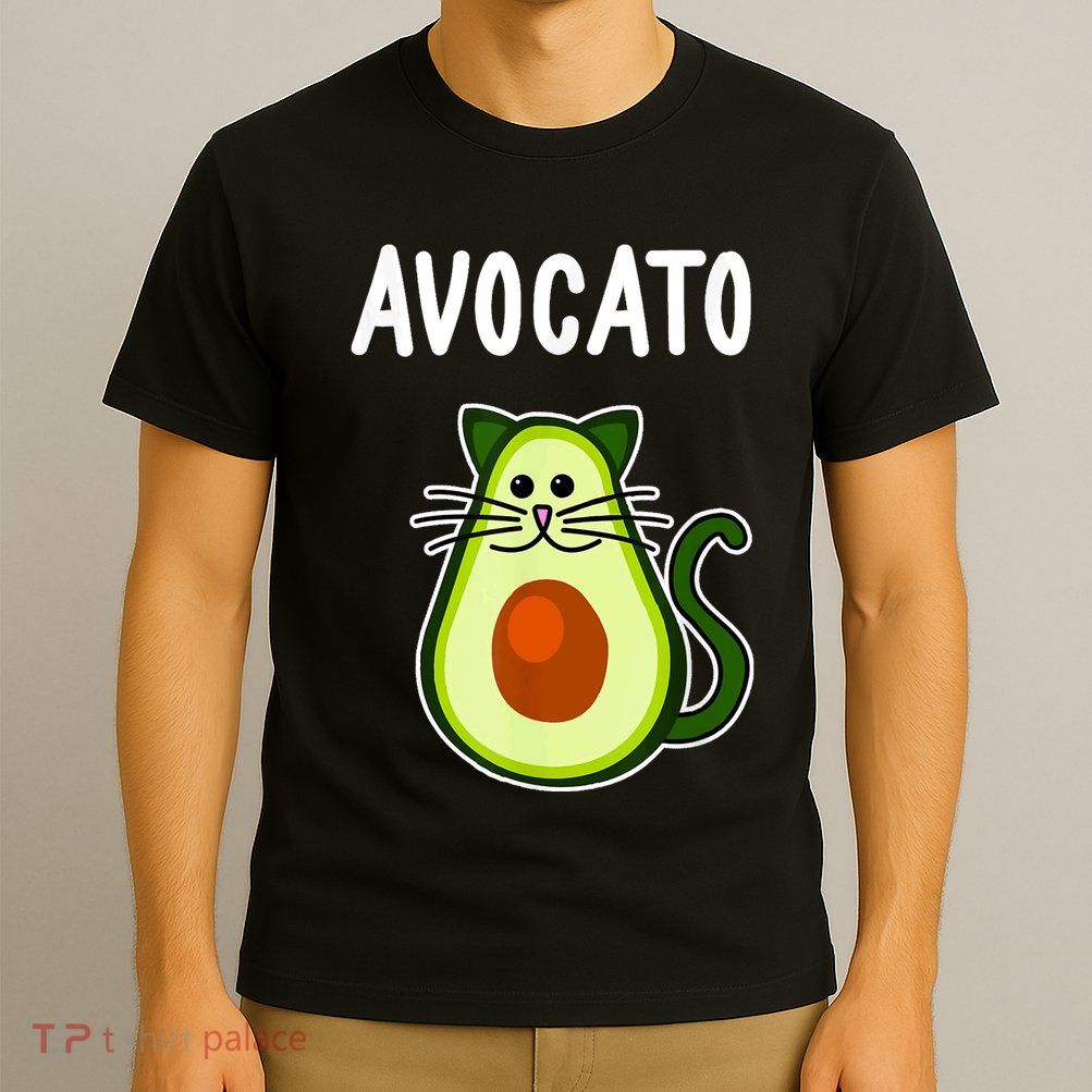 Avocato Cute Avocado Cat T-Shirt