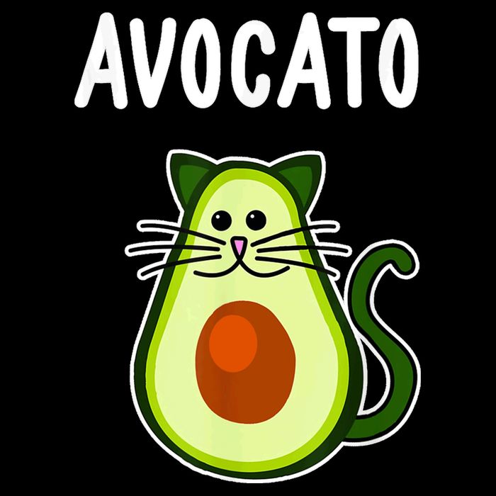 Avocato Cute Avocado Cat City Backpack