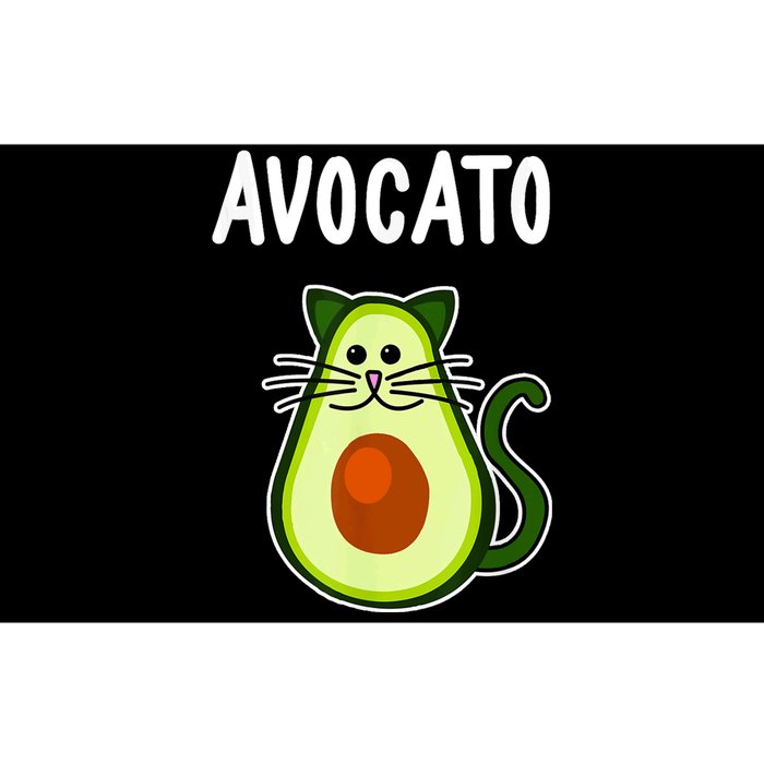 Avocato Cute Avocado Cat Bumper Sticker