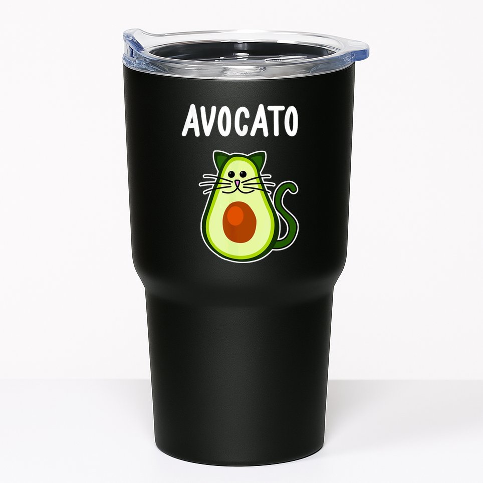 Avocato Cute Avocado Cat Tumbler