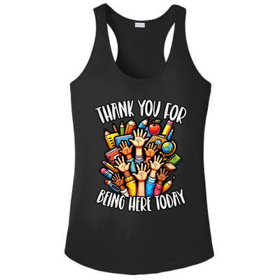 Attendance Clerk Attendance Secretary Attendance Matters Ladies PosiCharge Competitor Racerback Tank