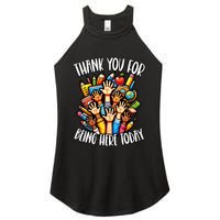 Attendance Clerk Attendance Secretary Attendance Matters Women's Perfect Tri Rocker Tank