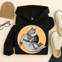Astronaut Cat Hoodie