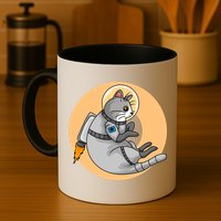 Astronaut Cat Mug