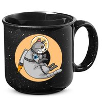 Astronaut Cat 15oz Campfire Ceramic Mug