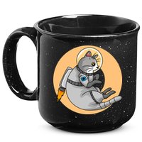 Astronaut Cat 15oz Campfire Ceramic Mug