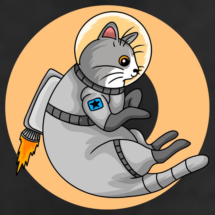 Astronaut Cat 15oz Campfire Ceramic Mug
