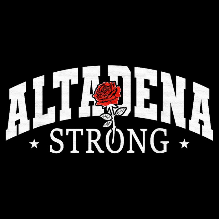 Altadena California Altadena Strong Cooling Performance Crew T-Shirt