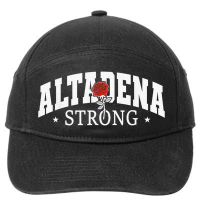 Altadena California Altadena Strong 7-Panel Snapback Hat