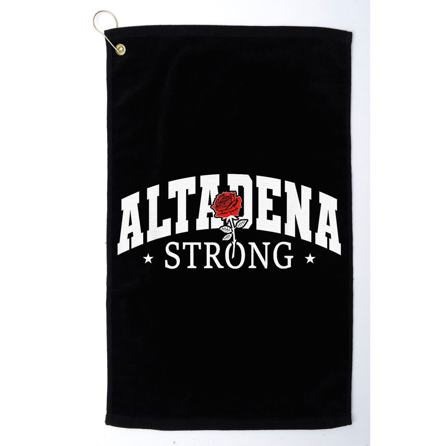 Altadena California Altadena Strong Golf Towel