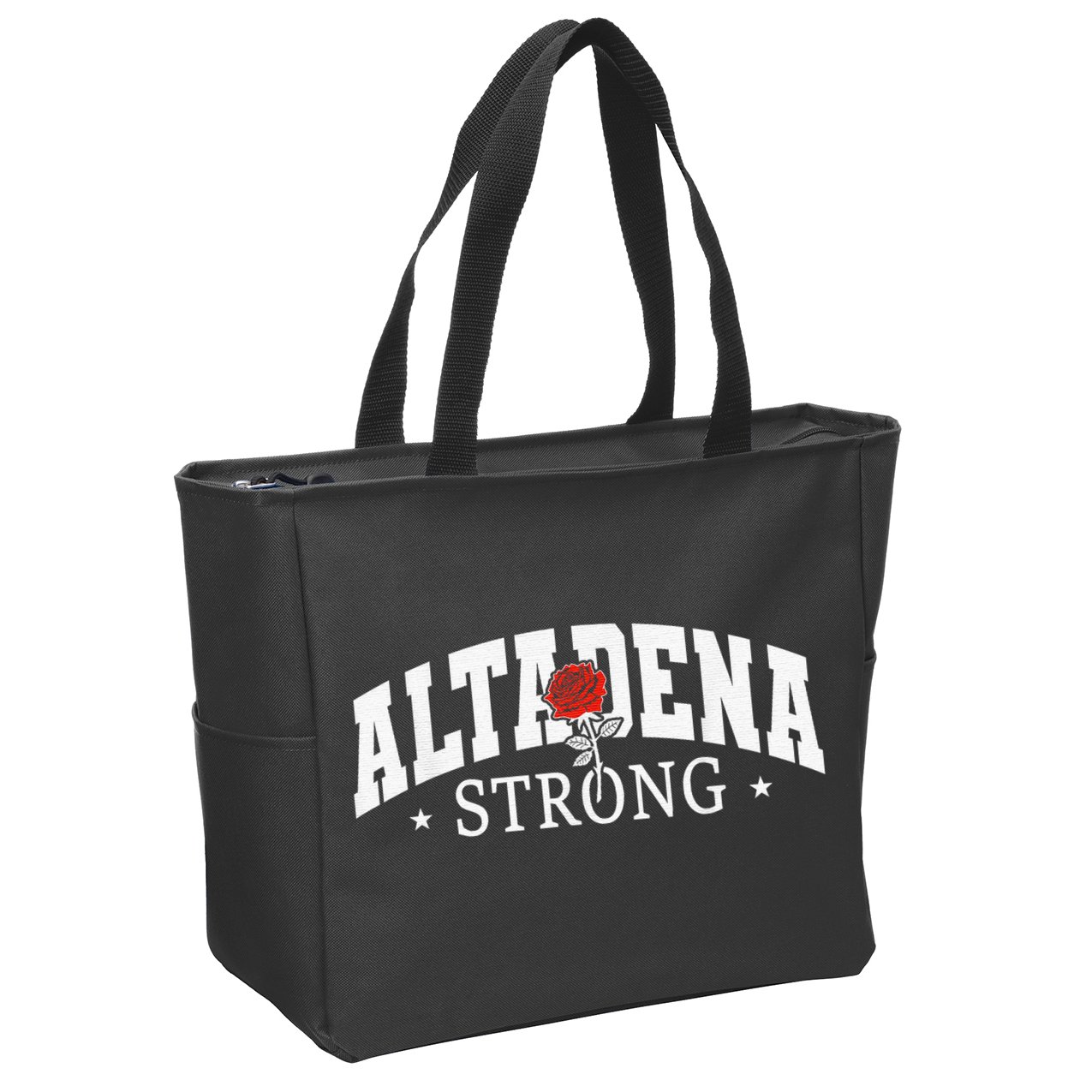 Altadena California Altadena Strong Zip Tote Bag