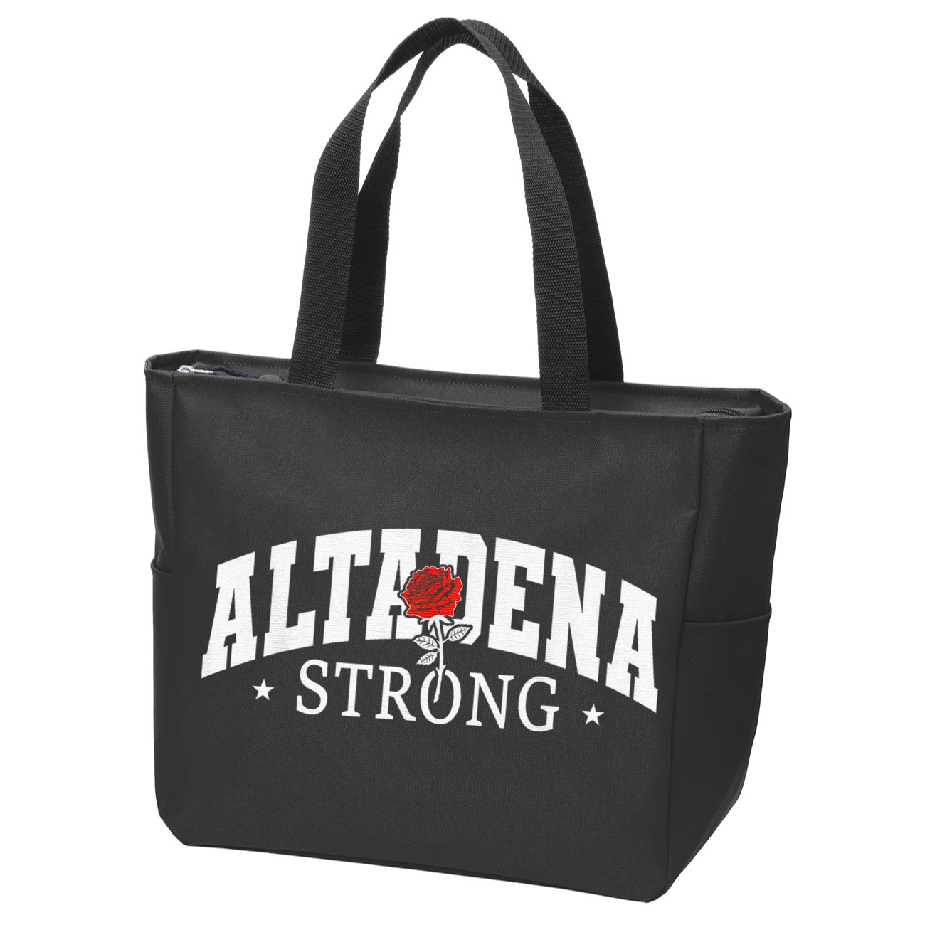 Altadena California Altadena Strong Zip Tote Bag