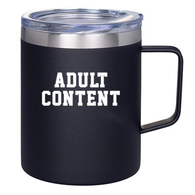ADULT CONTENT 12oz Stainless Steel Coffee Mug