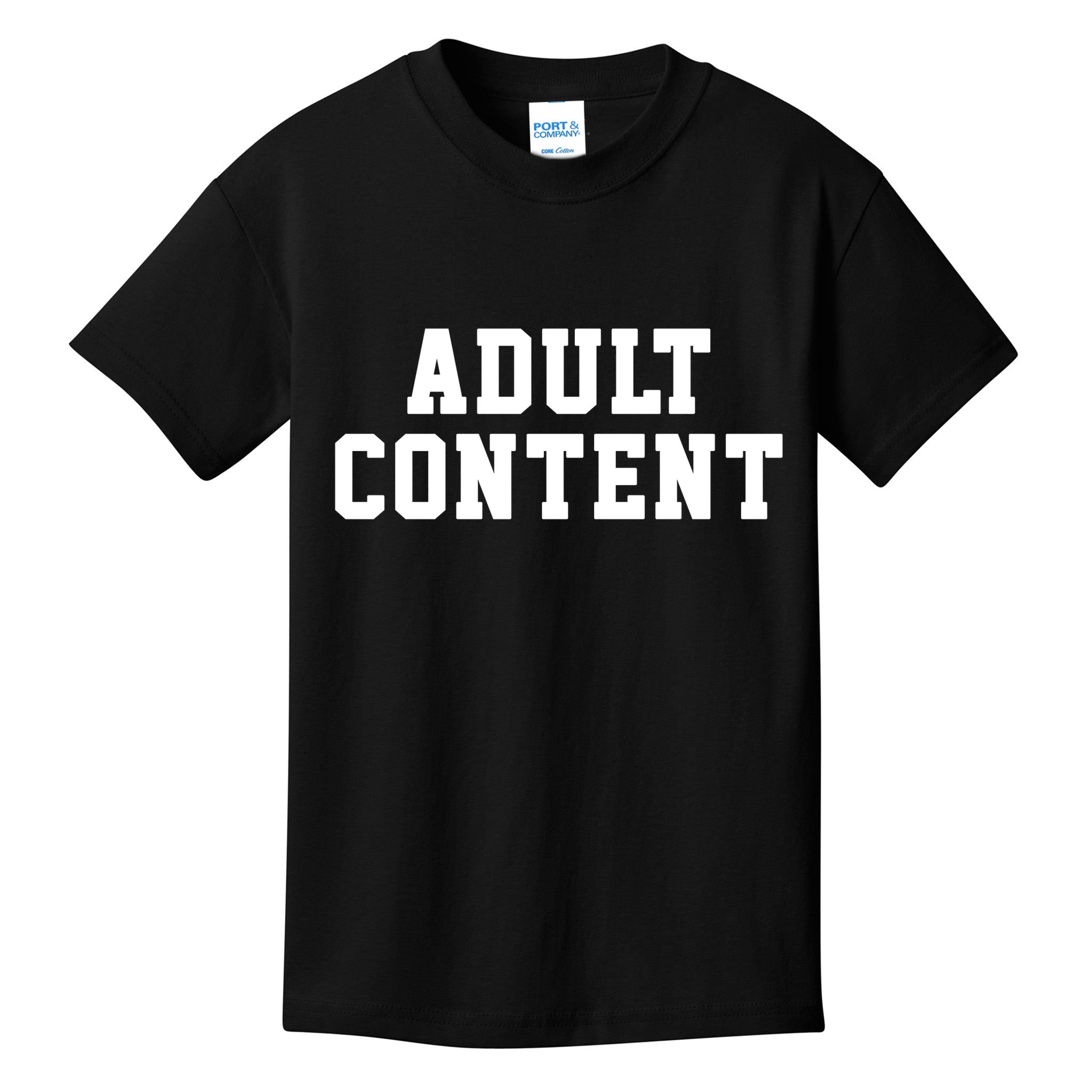 ADULT CONTENT Kids T-Shirt