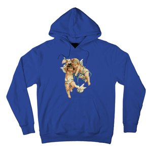 Angelic Cherubs And Doves Cute Gift Hoodie