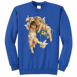 Angelic Cherubs And Doves Cute Gift Sweatshirt