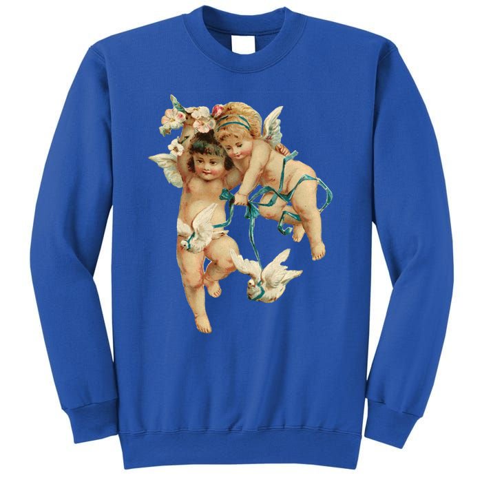 Angelic Cherubs And Doves Cute Gift Sweatshirt