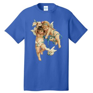 Angelic Cherubs And Doves Cute Gift Tall T-Shirt