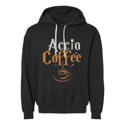 Accio Coffee Garment-Dyed Fleece Hoodie