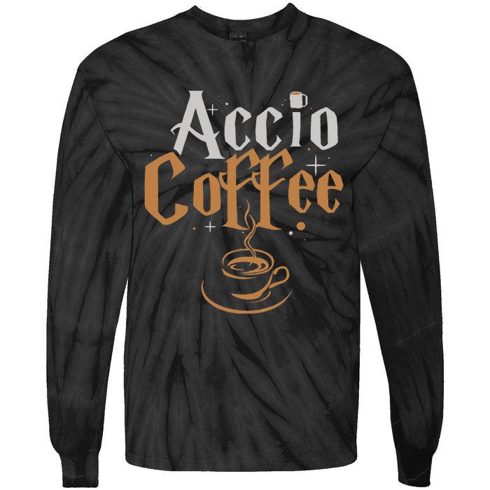 Accio Coffee Tie-Dye Long Sleeve Shirt