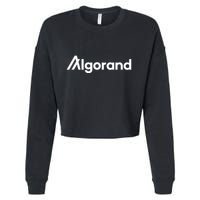 Algorand Cryptocurrency Cropped Pullover Crew