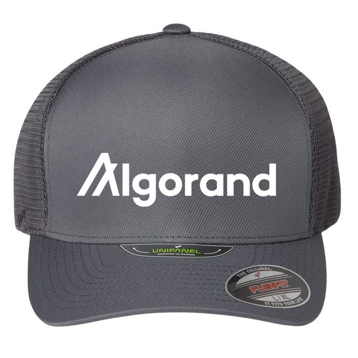Algorand Cryptocurrency Flexfit Unipanel Trucker Cap