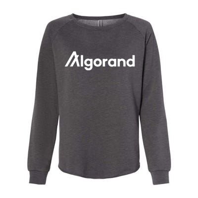 Algorand Cryptocurrency Womens California Wash Sweatshirt