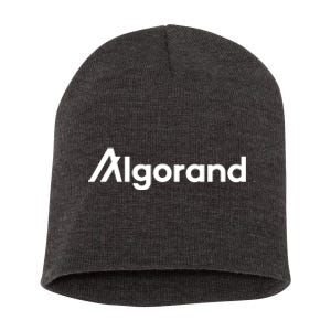 Algorand Cryptocurrency Short Acrylic Beanie