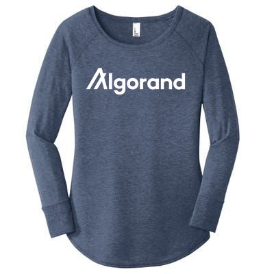 Algorand Cryptocurrency Women's Perfect Tri Tunic Long Sleeve Shirt