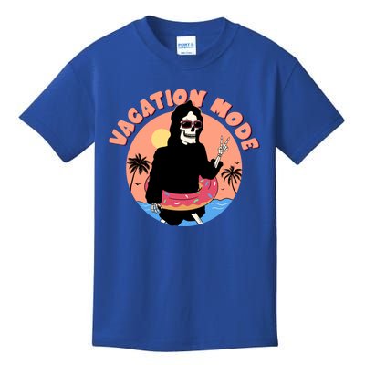 Alternative Clothes Aesthetic Goth Meaningful Gift Vacation Mode Gift Kids T-Shirt