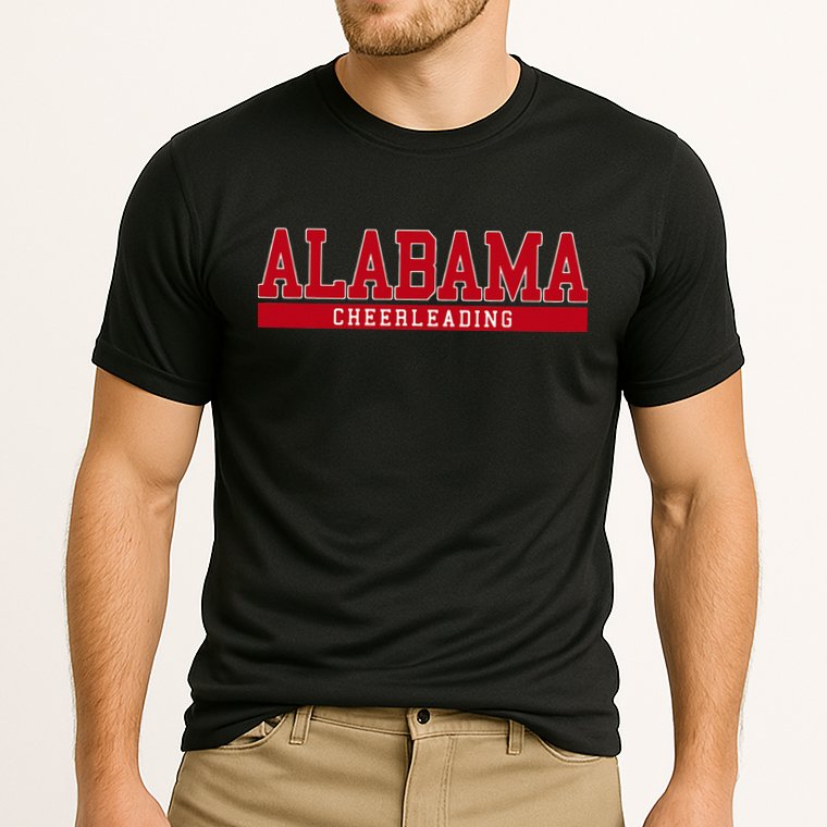 Alabama Cheerleading Cooling Performance Crew T-Shirt