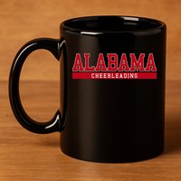 Alabama Cheerleading 11oz C Handle Ceramic Mug