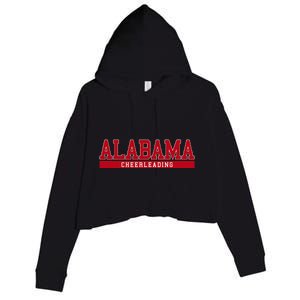 Alabama Cheerleading Crop Fleece Hoodie