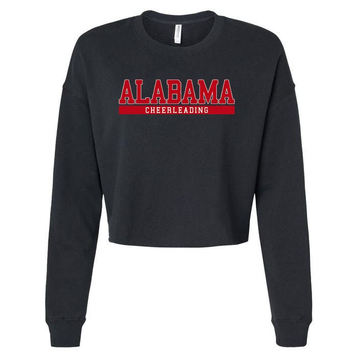 Alabama Cheerleading Cropped Pullover Crew