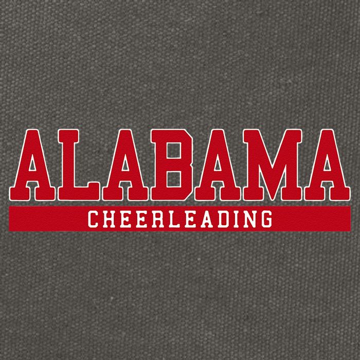 Alabama Cheerleading Cotton Canvas Backpack