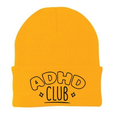 ADHD CLUB Knit Cap Winter Beanie