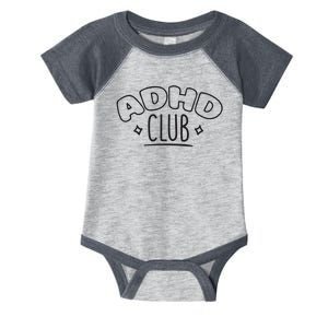 ADHD CLUB Infant Baby Jersey Bodysuit