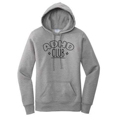 ADHD CLUB Women's Pullover Hoodie