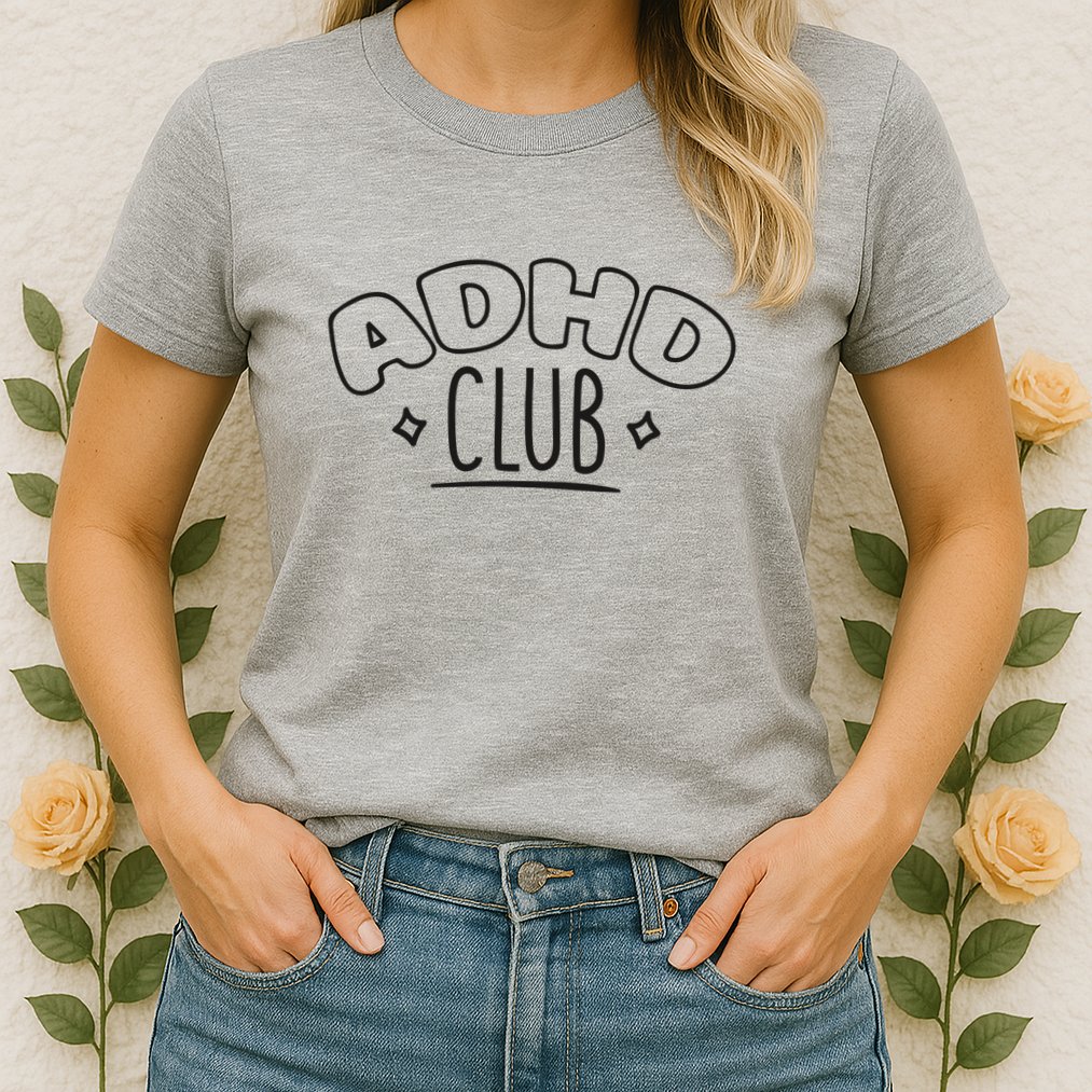 ADHD CLUB Womens T-Shirt