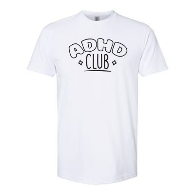 ADHD CLUB Softstyle® CVC T-Shirt