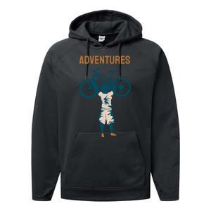 Adventures Cycling Performance Fleece Hoodie