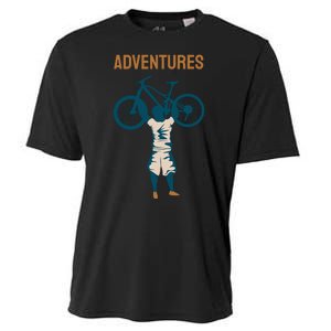 Adventures Cycling Cooling Performance Crew T-Shirt