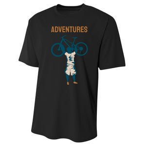 Adventures Cycling Performance Sprint T-Shirt