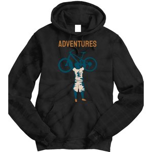 Adventures Cycling Tie Dye Hoodie