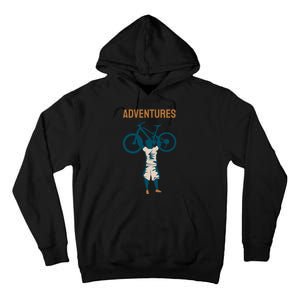 Adventures Cycling Tall Hoodie