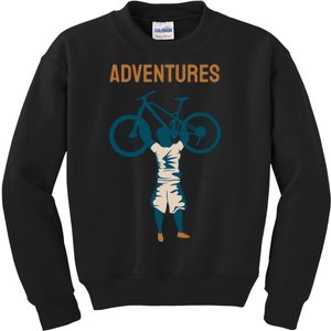 Adventures Cycling Kids Sweatshirt