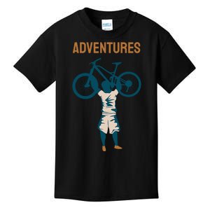 Adventures Cycling Kids T-Shirt