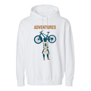 Adventures Cycling Garment-Dyed Fleece Hoodie